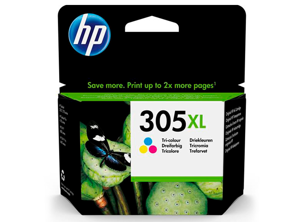 CARTOUCHE D'ENCRE HP 305XL POUR HP ENVY 6010/22/30/32 ET DESKJET CYAN, MAGENTA, JAUNE  2710/2720/2721/2722/2723/2724