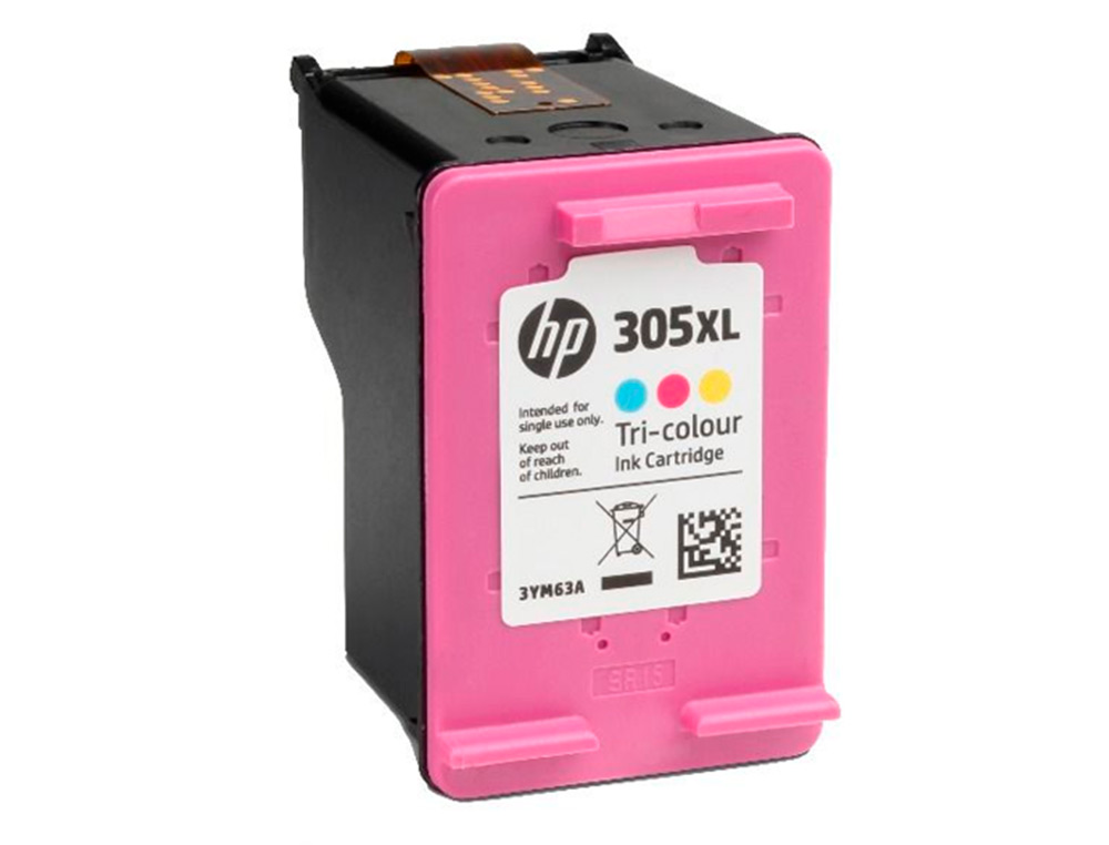 CARTOUCHE D'ENCRE HP 305XL POUR HP ENVY 6010/22/30/32 ET DESKJET CYAN, MAGENTA, JAUNE  2710/2720/2721/2722/2723/2724