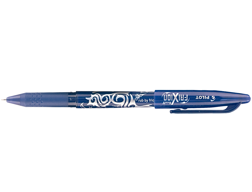 ROLLER PILOT FRIXION BALL CRITURE MOYENNE 0.7MM ENCRE EFFAABLE GRIP PRHENSION RECHARGEABLE GOMME SERTIE COLORIS BLEU