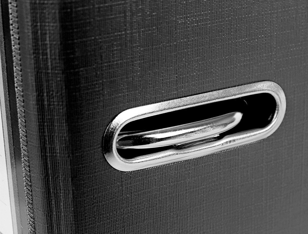 CLASSEUR LEVIER LIDERPAPEL A4 DOCUMENTA CARTON REMBORDÉ 1,9MM DOS 75MM RADO MÉTALLIQUE COLORIS NOIR