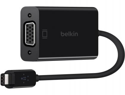 ADAPTATEUR BELKIN RESEAU USB-C VERS VGA POWER DELIVERY 60 W 15CM