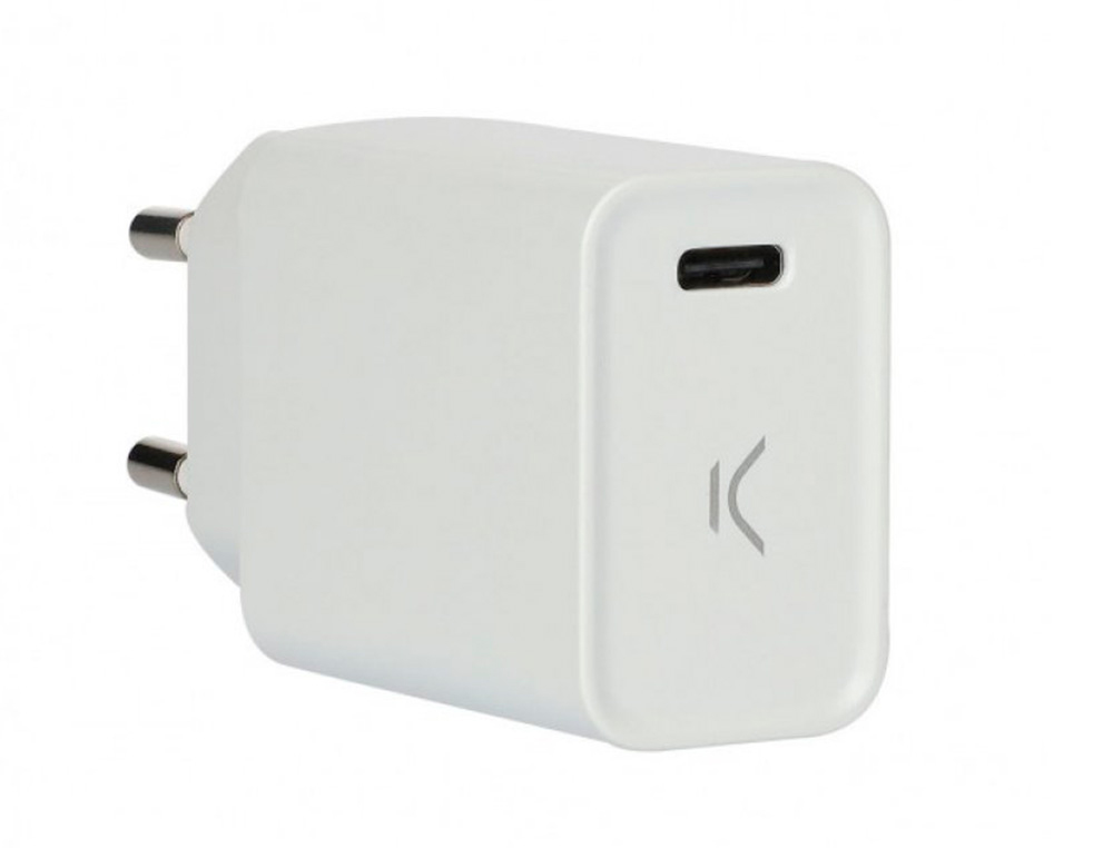 ADAPTATEUR USB KSIX SECTEUR POWER DELIVERY TYPE C 20W