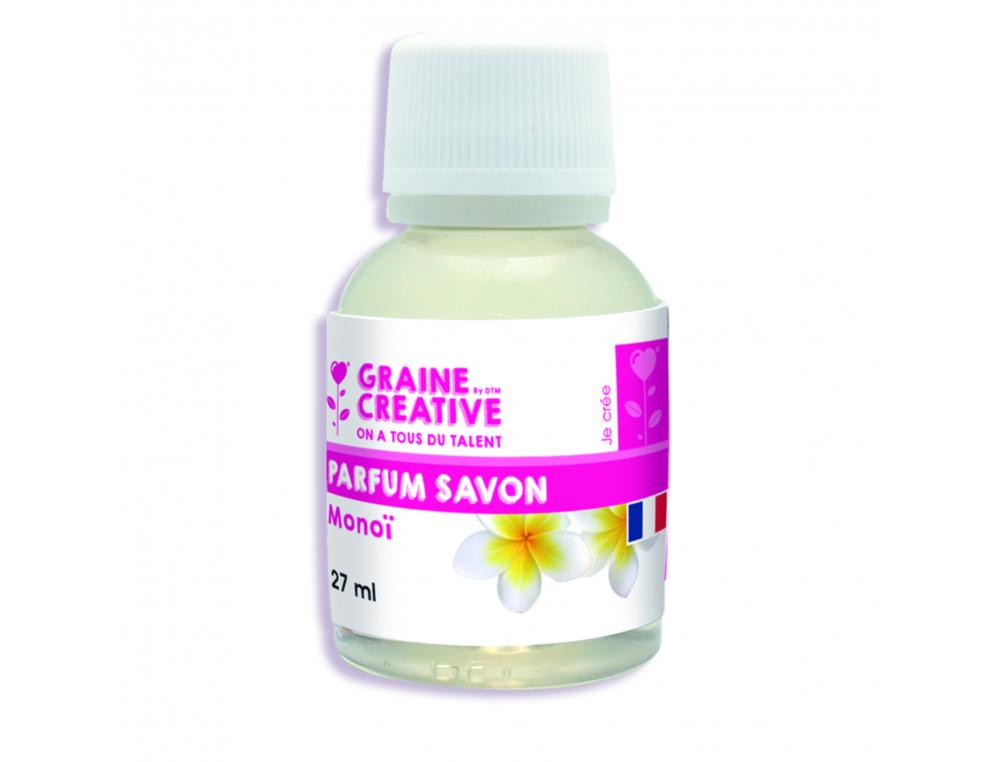 LOT PARFUMS POUR SAVON GRAINE CREATIVE 3 UNITES MONOI FLEUR D'ORANGER ET VANILLE
