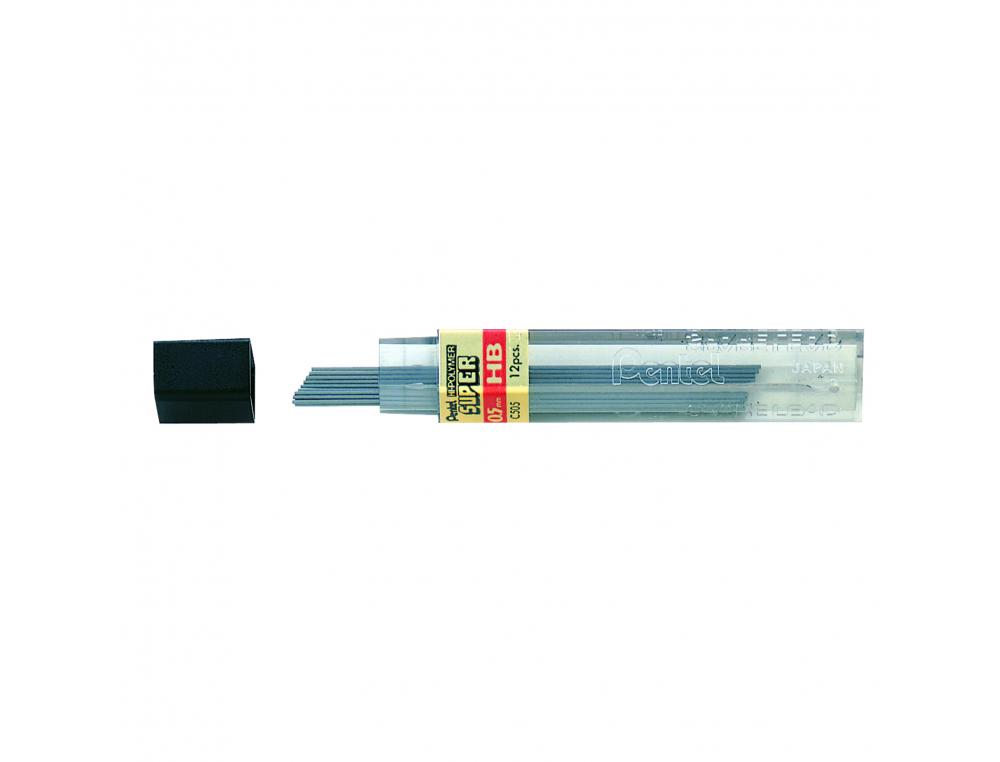 MINE HB MAPED 0.5MM QUALITE HI POLYMER ETUI DE 12 UNITES