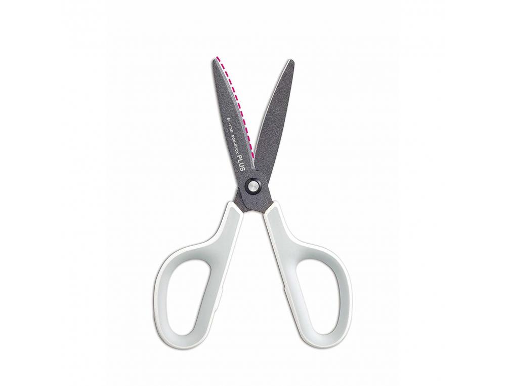CISEAUX BUREAU ULMANN LAMES NON ADHERENTES BOUTS RONDS    17,5CM