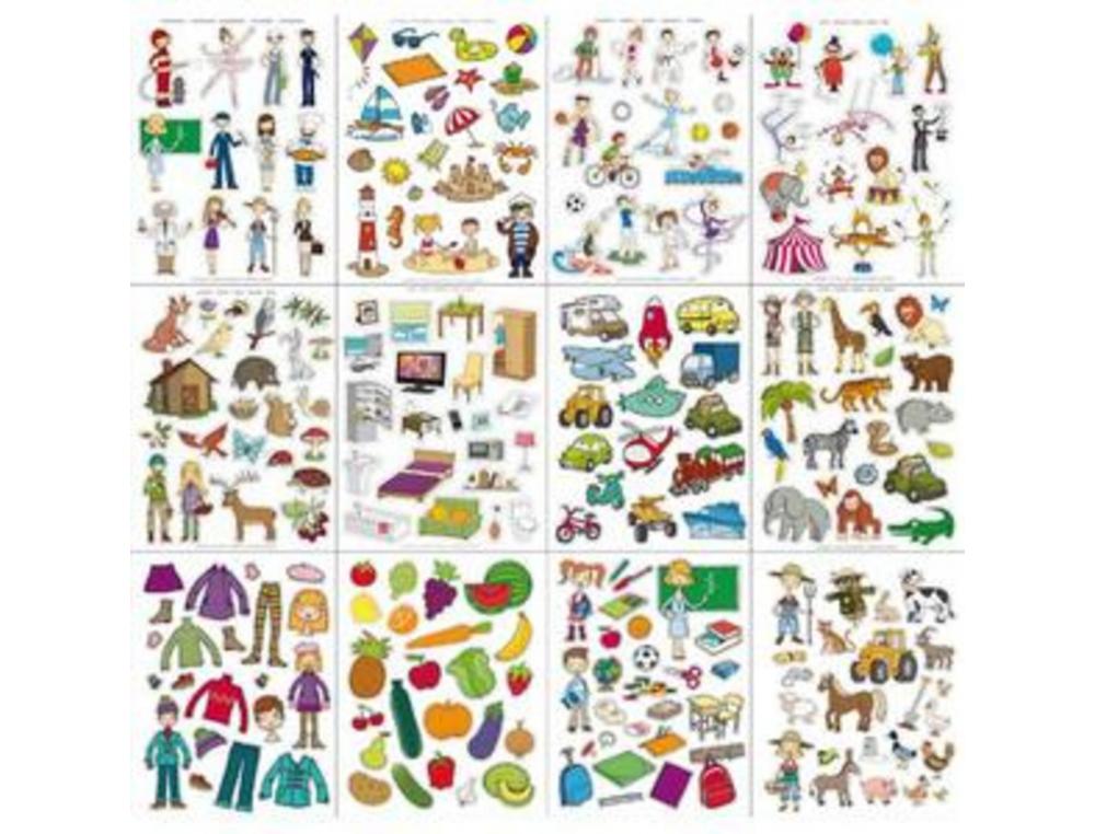 GOMMETTE APLI COLLECTIVITES THEMATIQUES ASSORTIES 696     UNITES