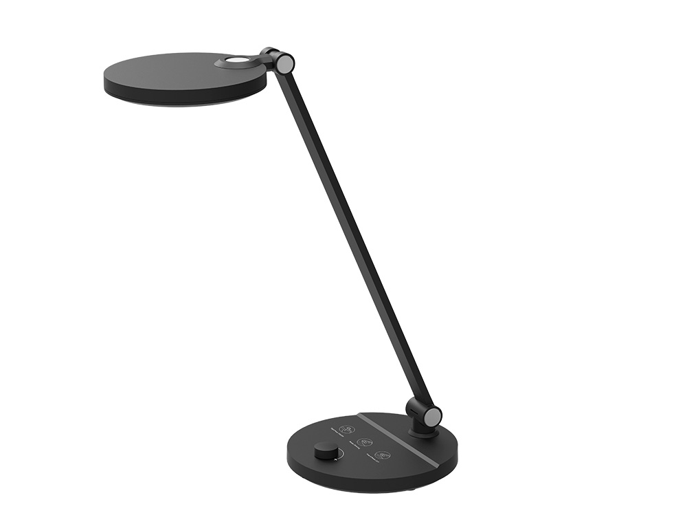 LAMPE DE BUREAU Q-CONNECT PROFESSIONELLE ABS 80 LEDS 7  W AVEC COMMUTATEUR COLORIS    MAT CCT 3000K-6500K 500LM