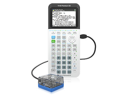 ADAPTATEUR TEXAS INSTRUMENT TI-PYTHON POUR CALCULTARICE TI-83 DITION PYTHON